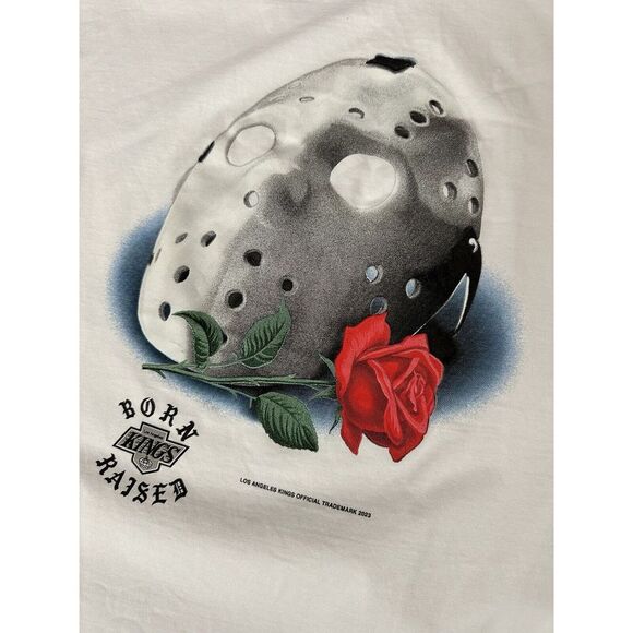 Born x Raised Los Angeles Kings Phantom White T Shirt Size 2XL - Picture 3 of 7